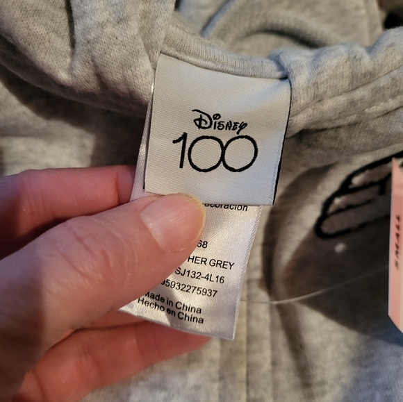 DISNEY MINNIE MOUSE full zip sweatshirt hoodie - Picture 16 of 16